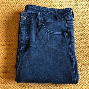 Armani Exchange Super Skinny Black Denim